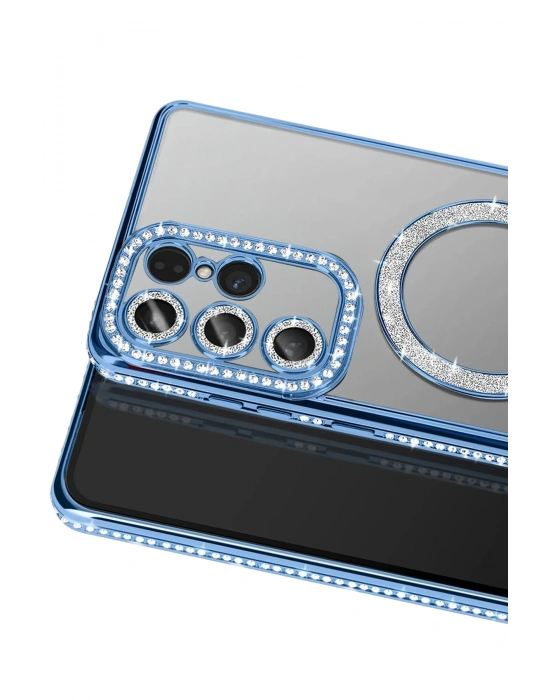 Joko Samsung Galaxy S26 Ultra Joke Simli Magneticsafe Kılıf - Mavi