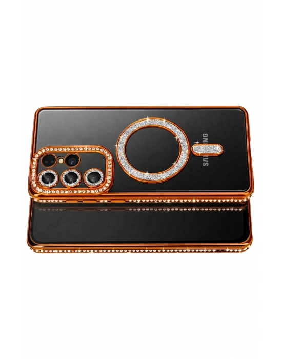 Joko Samsung Galaxy S26 Ultra Joke Simli Magneticsafe Kılıf - Turuncu