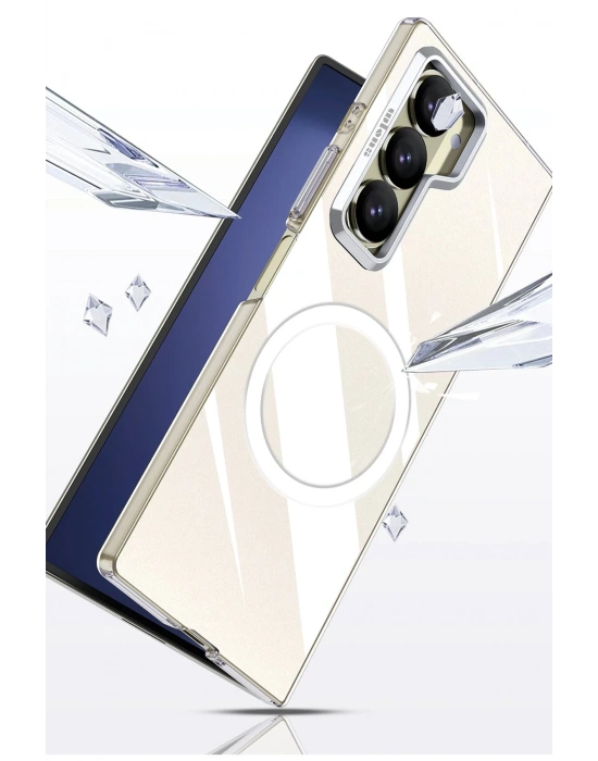 Joko Samsung Galaxy Z Fold 6 Crystal Magsafe Kapak - Şeffaf