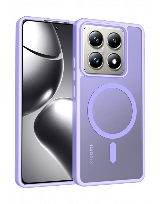 Joko Xiaomi Mi 14T Pro Jota Magsafe Kapak - Lila