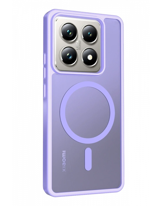 Joko Xiaomi Mi 14T Pro Jota Magsafe Kapak - Lila