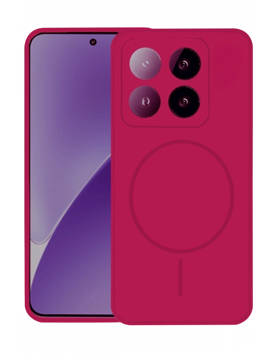 Joko Xiaomi Mi 14T Pro Kılıf Jully Magsafe Kapak - Pembe