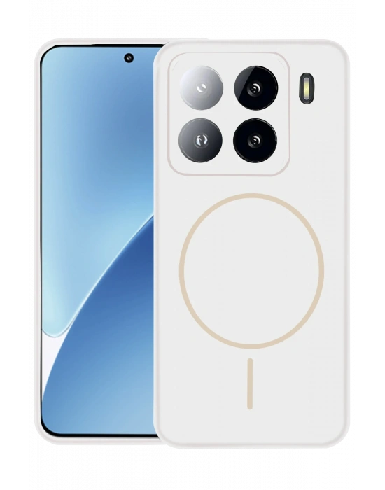 Joko Xiaomi Mi 15 Pro Kılıf Jully Magsafe Kapak - Beyaz