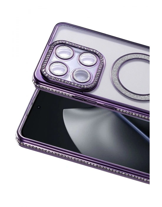 Joko Xiaomi Mi 15T Pro Joke Simli Magneticsafe Kılıf - Derin Mor