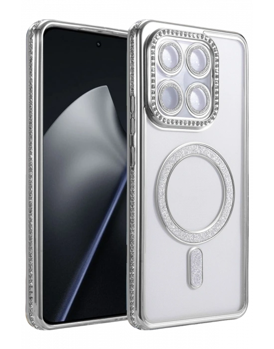 Joko Xiaomi Mi 15T Pro Joke Simli Magneticsafe Kılıf - Gümüş