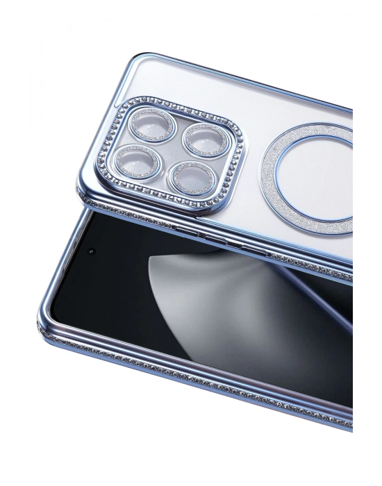 Joko Xiaomi Mi 15T Pro Joke Simli Magneticsafe Kılıf - Mavi