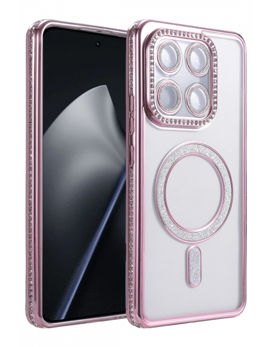 Joko Xiaomi Mi 15T Pro Joke Simli Magneticsafe Kılıf - Pembe