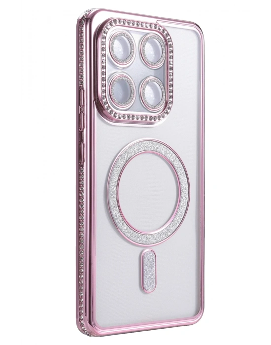 Joko Xiaomi Mi 15T Pro Joke Simli Magneticsafe Kılıf - Pembe