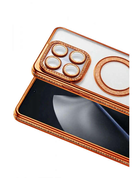 Joko Xiaomi Mi 15T Pro Joke Simli Magneticsafe Kılıf - Turuncu