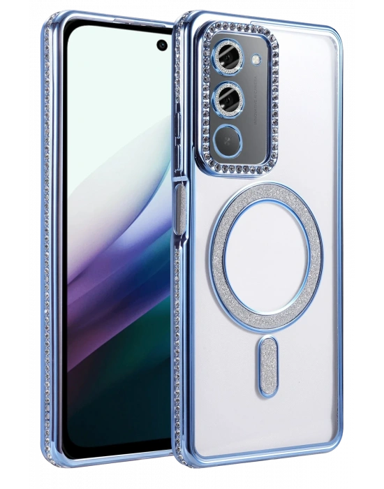 Joko Xiaomi Redmi 15 4G Joke Simli Magneticsafe Kılıf - Mavi