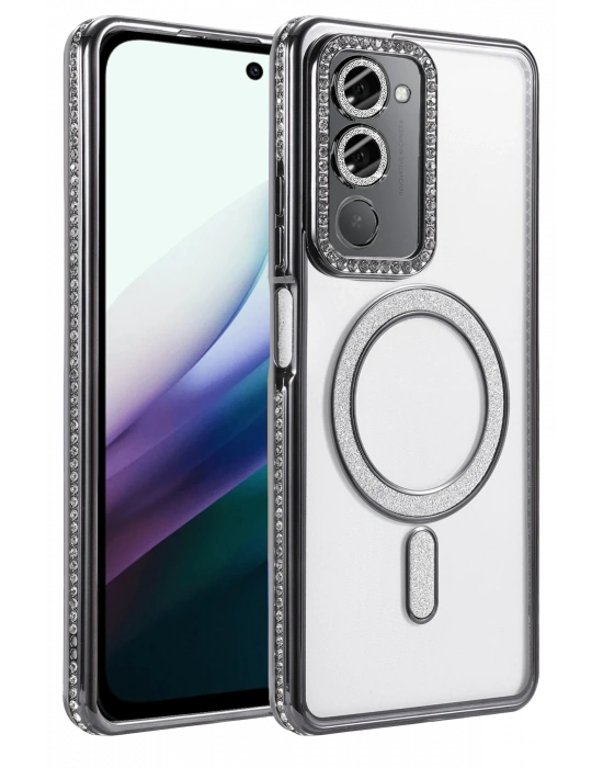 Joko Xiaomi Redmi 15 4G Joke Simli Magneticsafe Kılıf - Siyah