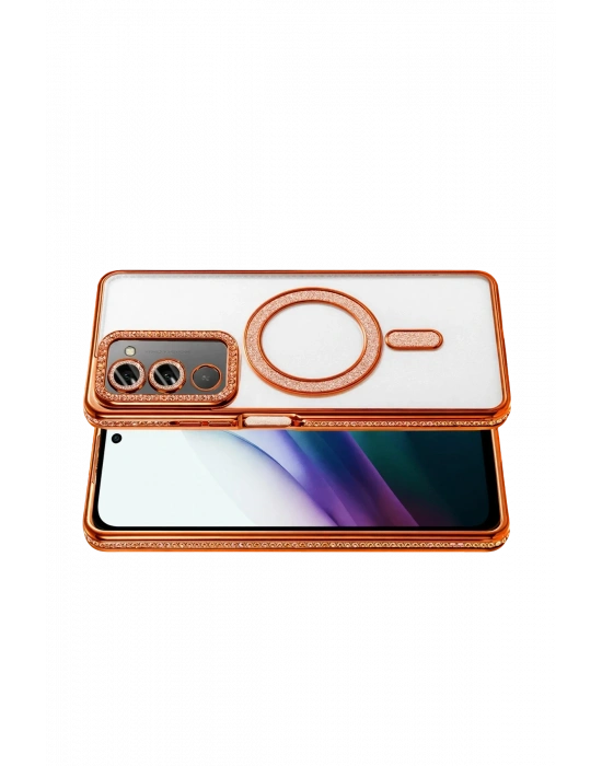 Joko Xiaomi Redmi 15 4G Joke Simli Magneticsafe Kılıf - Turuncu