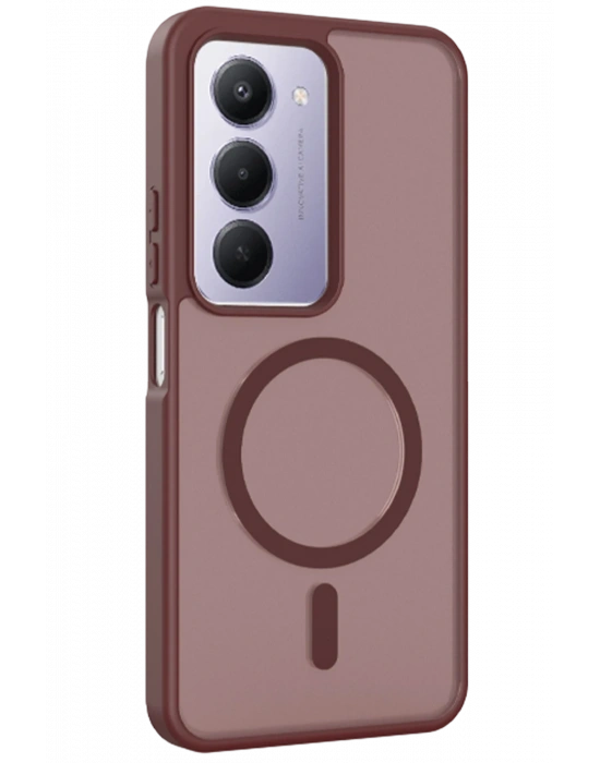 Joko Xiaomi Redmi 15 4G Jota Magsafe Kapak - Bordo