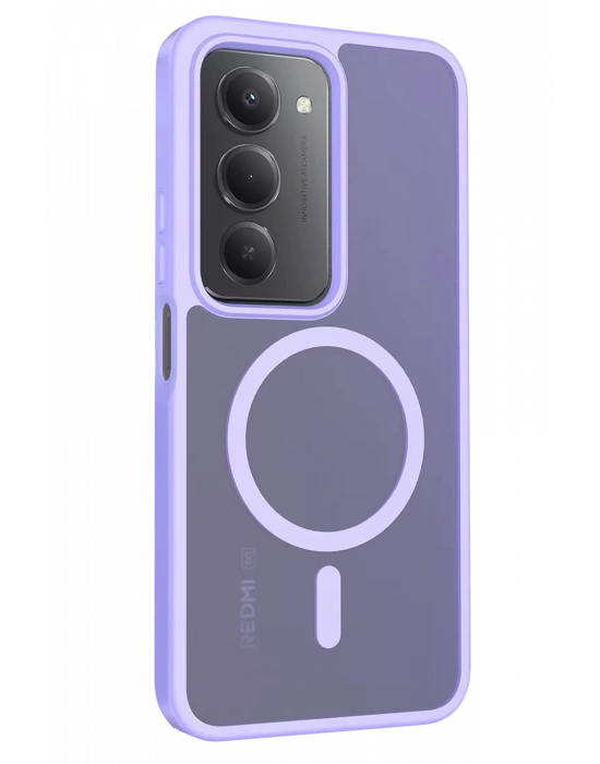 Joko Xiaomi Redmi 15 4G Jota Magsafe Kapak - Lila
