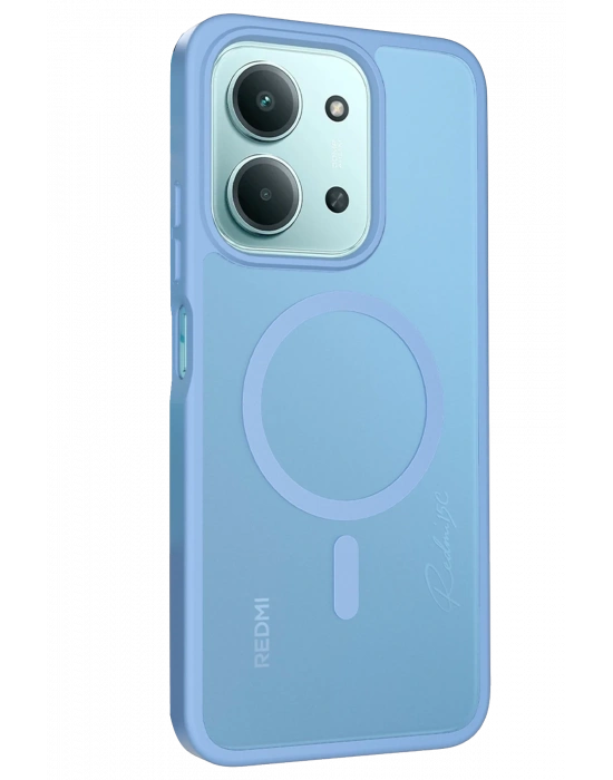 Joko Xiaomi Redmi 15C 4G Jota Magsafe Kapak - Açık Mavi