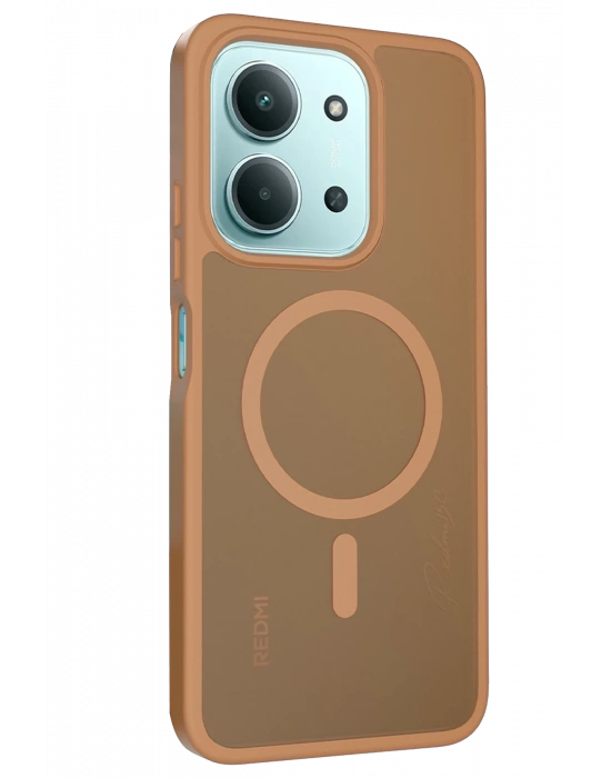 Joko Xiaomi Redmi 15C 4G Jota Magsafe Kapak - Çöl Titanyum