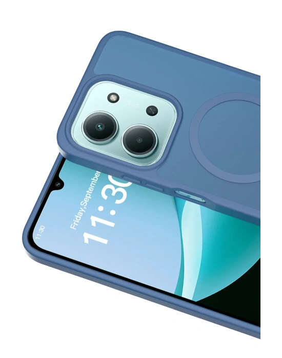 Joko Xiaomi Redmi 15C 4G Jota Magsafe Kapak - Lacivert