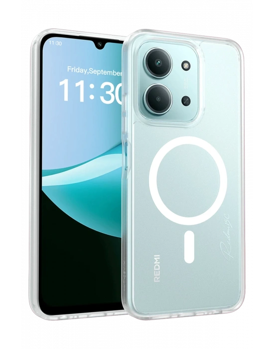 Joko Xiaomi Redmi 15C 4G Jota Magsafe Kapak - Şeffaf
