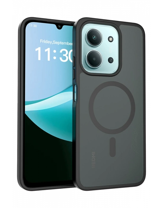 Joko Xiaomi Redmi 15C 4G Jota Magsafe Kapak - Siyah