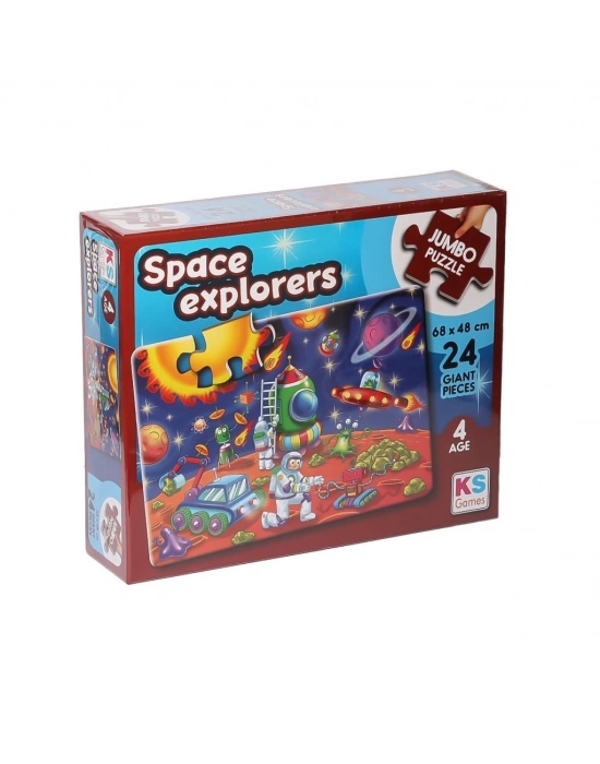 JP 31011 Space Explorers Puzzle 24 Parça -NessiWorldPuzzle