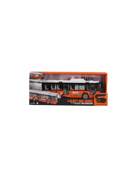 JS120AB BÜYÜK PİLLİ IŞIKLI SESLİ PİLLİ OTOBÜS