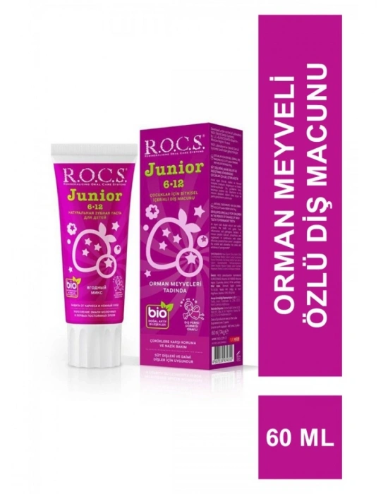 .Junior Diş Macunu 6-12 Yaş 60 ml Orman Meyveleri