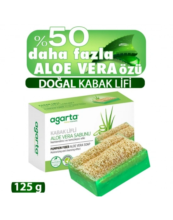 Kabak Lifli Aloe Vera Sabunu 125 Gr