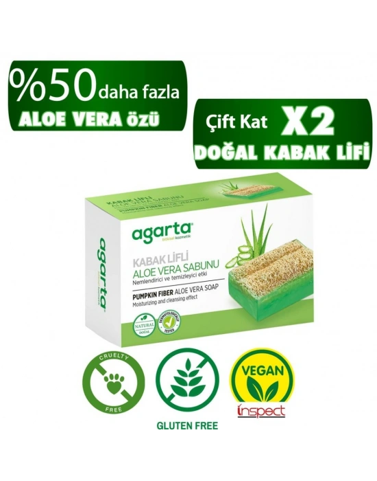 Kabak Lifli Aloe Vera Sabunu 125 Gr