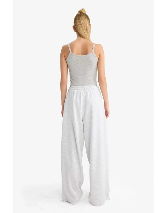 Kadın Eşofman Alt F8730AX/GR256 GREY MELANGE Gri