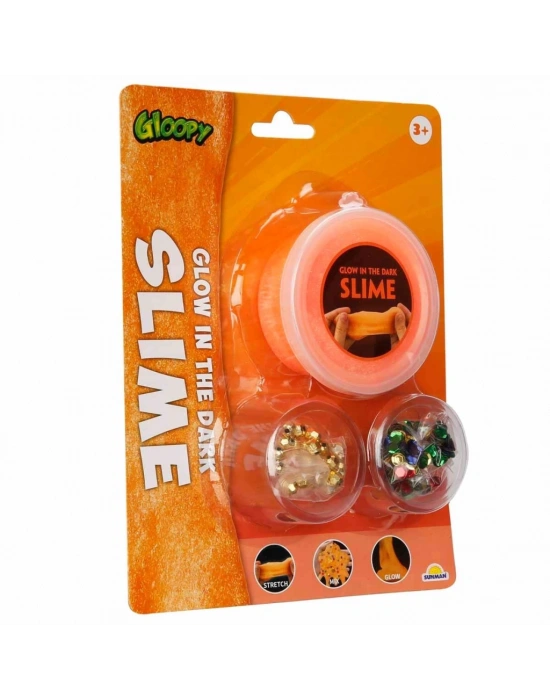 Karanlıkta Parlayan Turuncu Slime