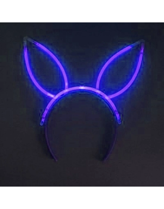 Karanlıkta Yanan Fosforlu Glow Taç 6 Renk 6 Adet