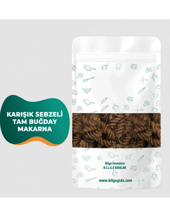 Karışık Sebzeli Tam Buğday Makarna 200gr