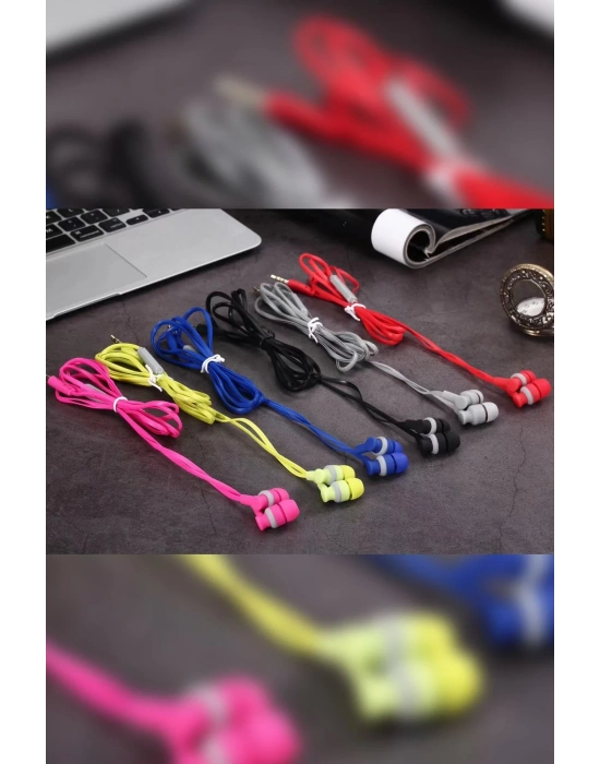 Karler Bass KR-204 Kablolu Kulaklık - Kırmızı