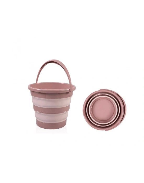 Katlanır Banyo 5Li Küvet Seti 596 Somon