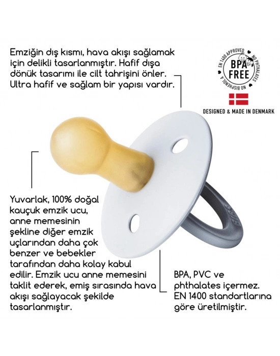 Kauçuk Emzik 6-18 Ay Sage Glow