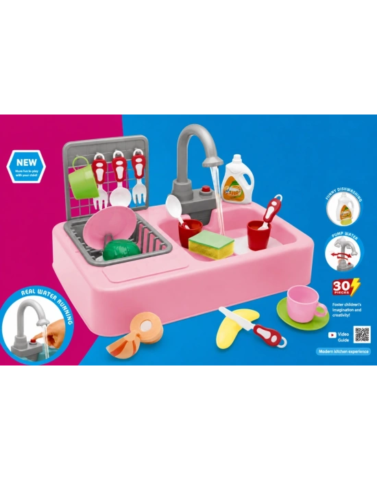 KAY-7020 MODERN PILLI LAVABO PEMBE