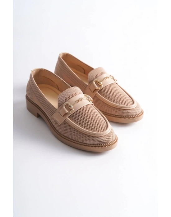 KB-021 Kuback Nut Triko G Toka  Günlük Kadın Ayakkabı