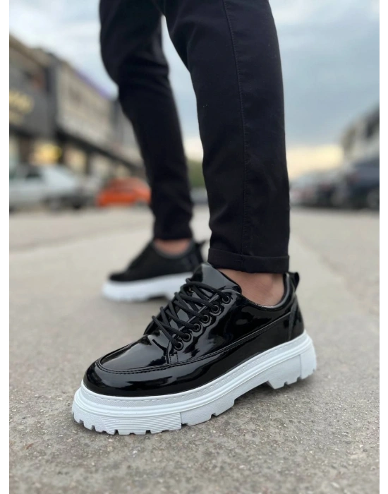 KB-702 Kuback Siyah Rugan Günlük Erkek Ayakkabı