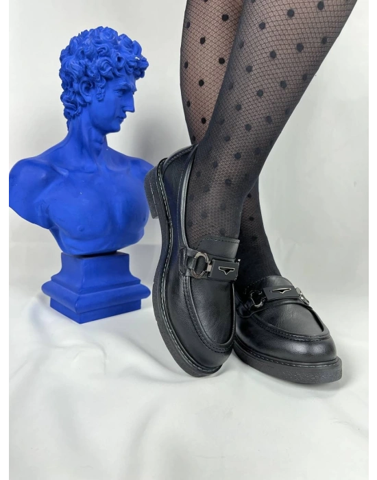 KB-804 Kuback Kömür Cilt Günlük Kadın Babet