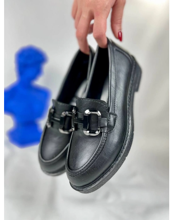 KB-805 Kuback Kömür Cilt Günlük Kadın Babet