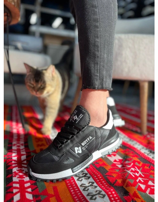 KB-N1 Kuback Siyah Günlük Erkek Ayakkabı