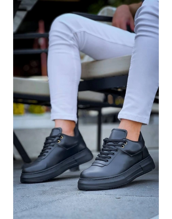 KB-X20 Kuback Kömür Cilt  Günlük Erkek Ayakkabı