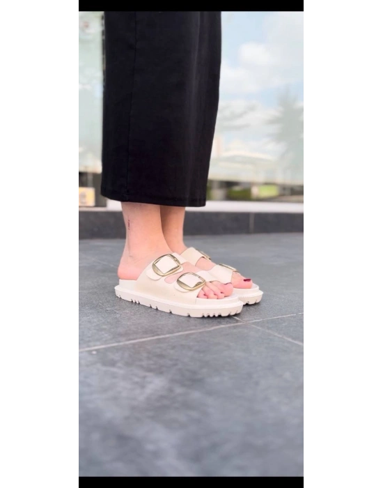 KBTX-1 Kuback Bej Günlük Kadın Terlik