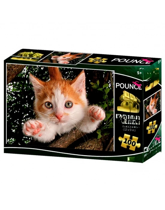 Kedi Pençesi Puzzle 100 Parça