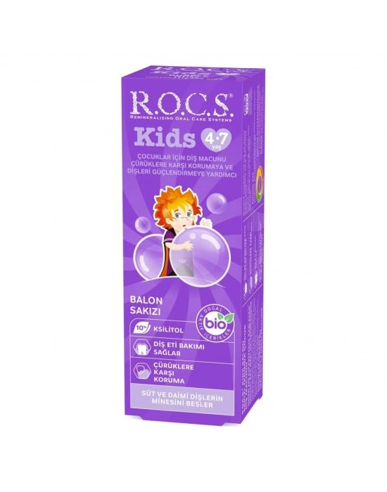 .Kids Diş Macunu 4-7 Yaş 35 ml Sakız