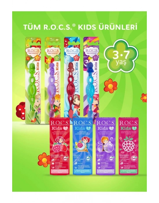 .Kids Ekstra Soft Diş Fırçası 3-7 Yaş