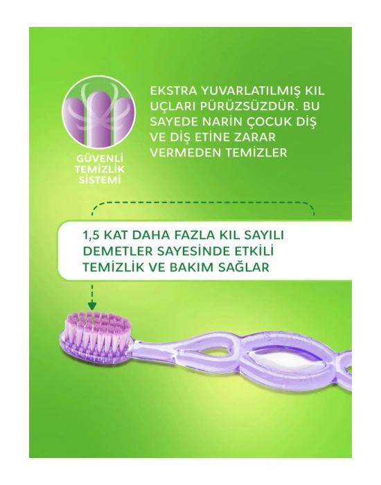 .Kids Ekstra Soft Diş Fırçası 3-7 Yaş