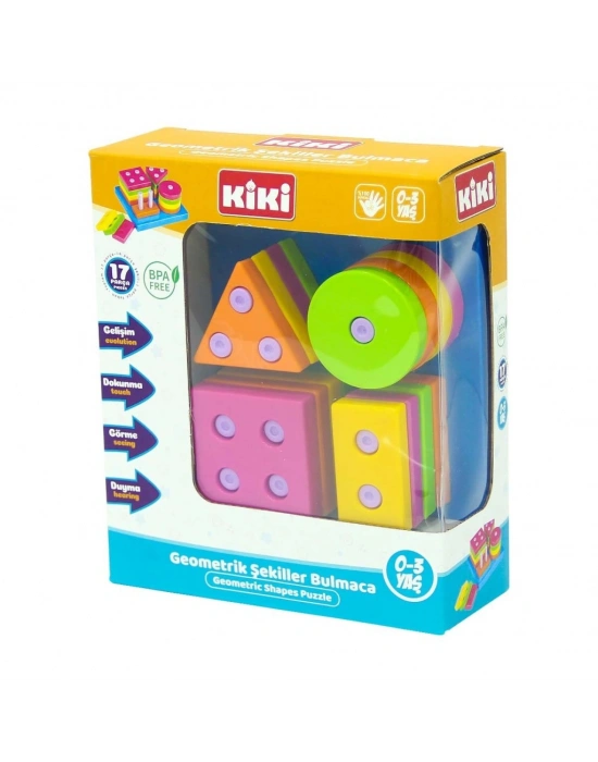 Kiki Geometrik Şekiller Bulmaca