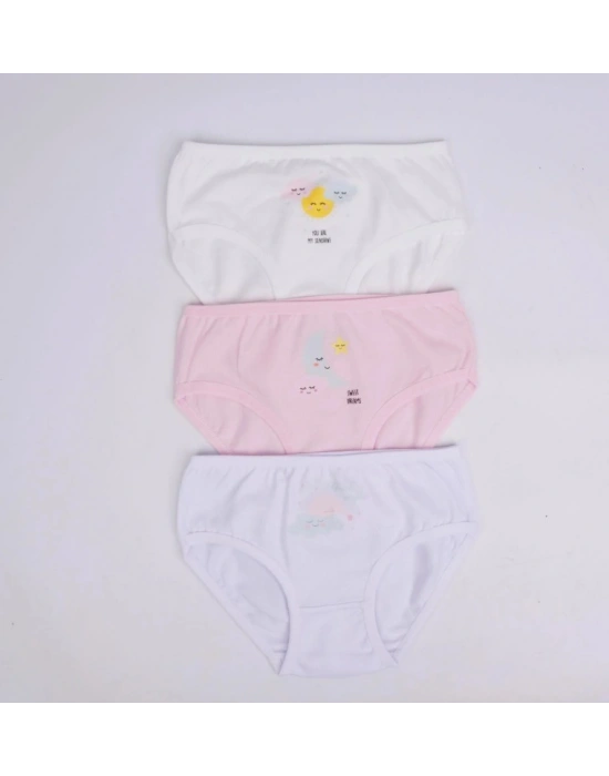 Kız 3lü Slip K128627 (tek adet fiyatıdır)