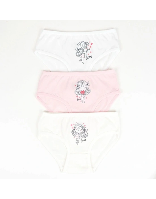 Kız 3lü Slip K128666 (tek adet fiyatıdır)